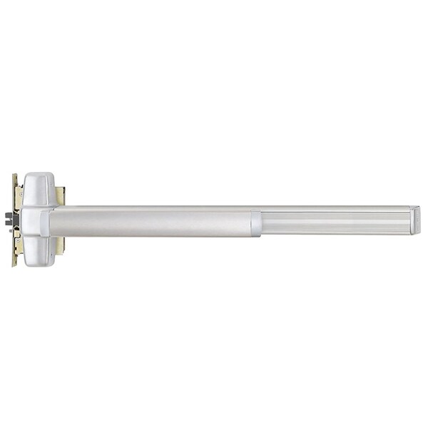 Grade 1 Mortise Exit Bar, 36-in Device, Fire Rated, Exit Only, Electric Lever Trim, Less Dogging, Sa